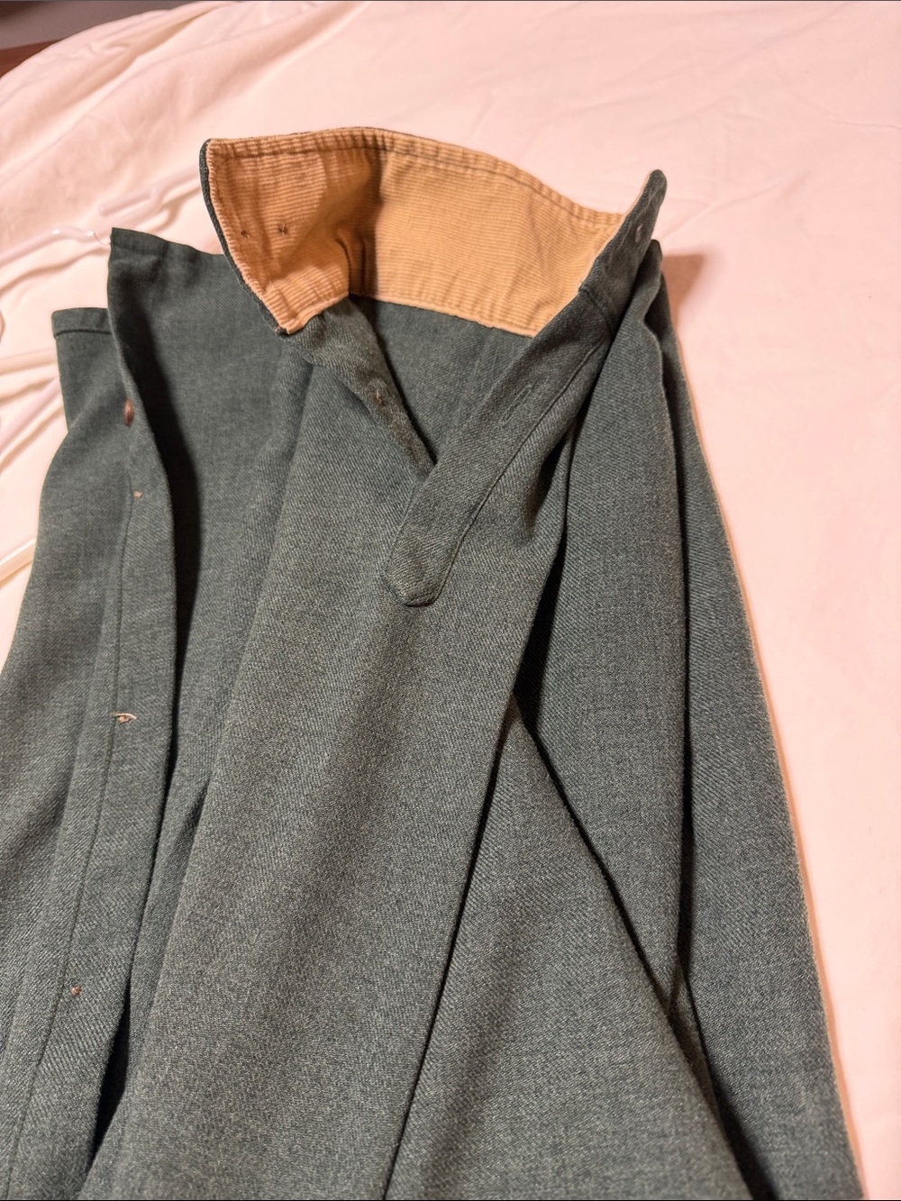 Canela’s casual camping button down shirt Forrest green size L - Picture 9 of 9